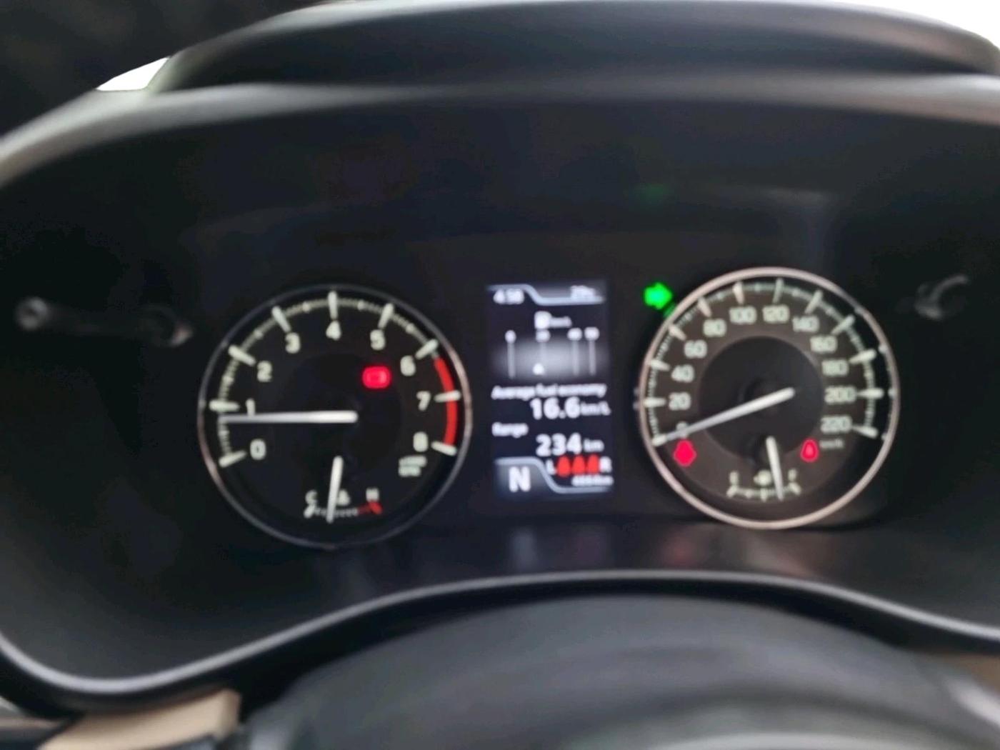 2025 Toyota Glanza V AMT, Petrol, Automatic, 4,664 km, interior