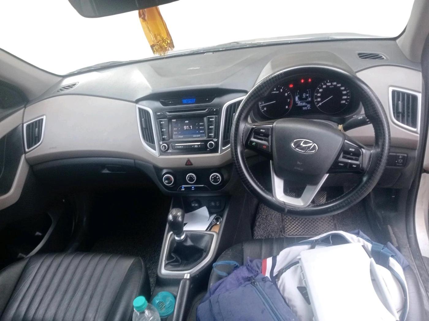 2018 Hyundai Creta E PLUS 1.6 PETROL, Petrol, Manual, 92,012 km, interior