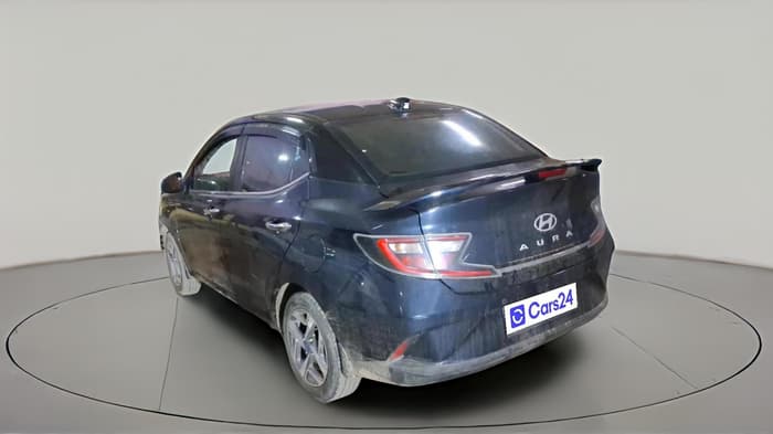 2024 Hyundai AURA SX PLUS 1.2 AMT, Petrol, Automatic, 22,409 km, exterior