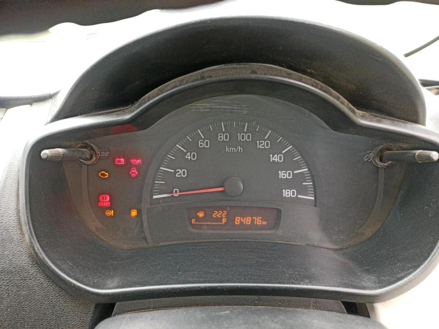 2016 Maruti Celerio VXI, CNG, Manual, 84,876 km, interior