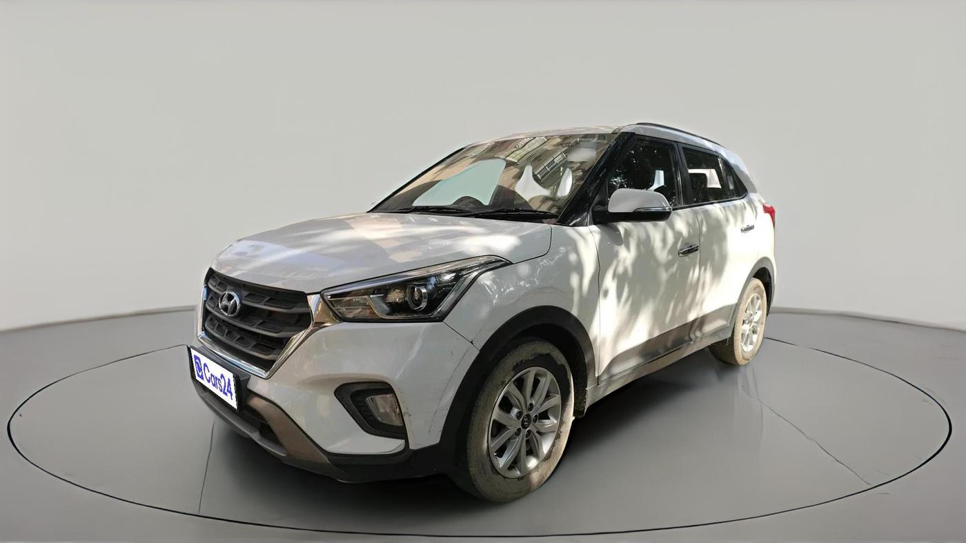 2018 Hyundai Creta SX 1.6 PETROL, Petrol, Manual, 1,22,005 km, exterior