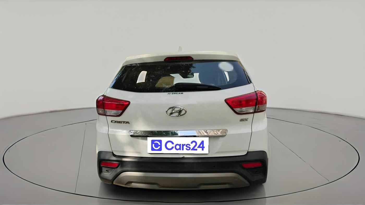 2018 Hyundai Creta SX 1.6 PETROL, Petrol, Manual, 1,22,005 km, exterior