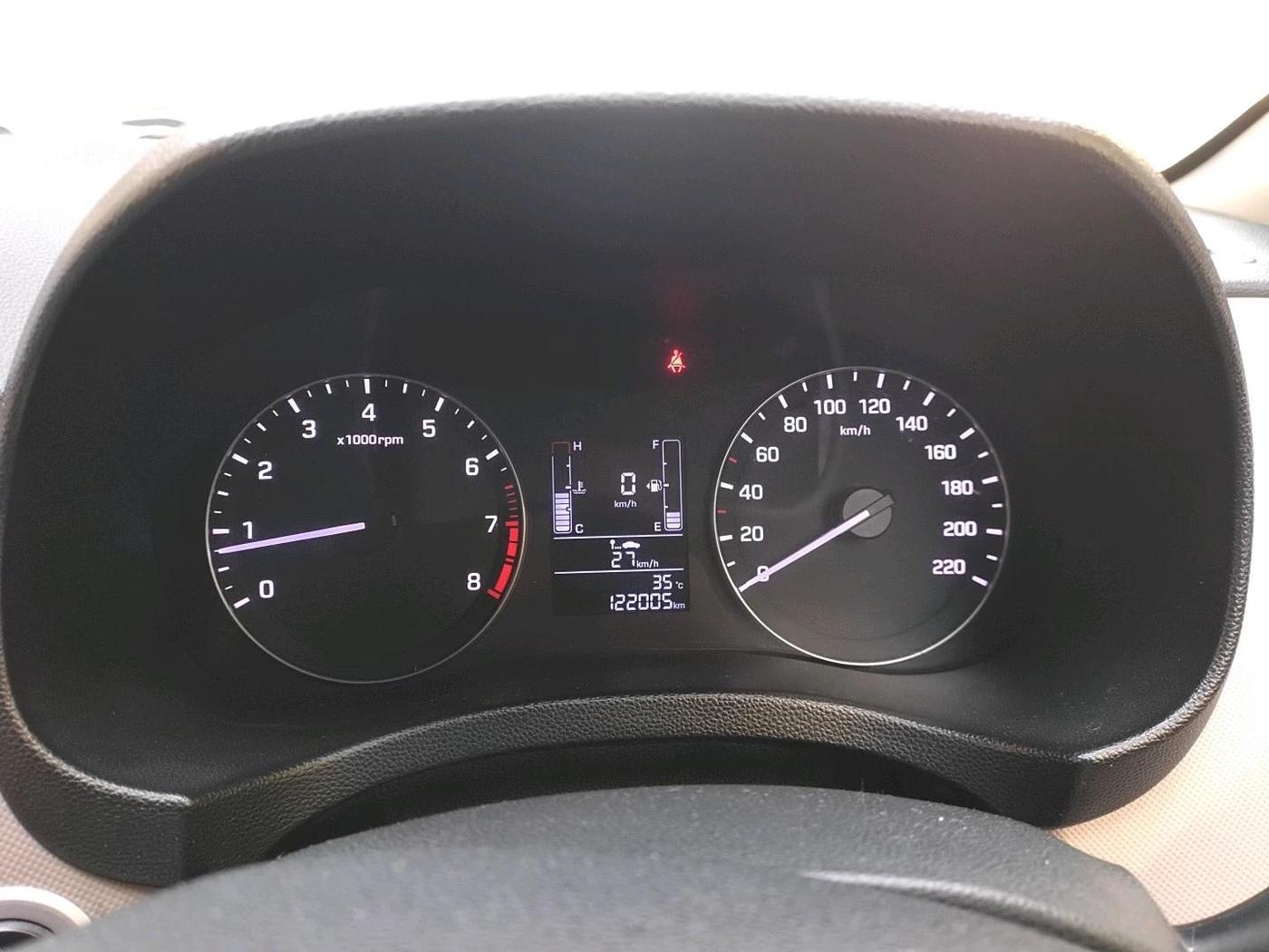 2018 Hyundai Creta SX 1.6 PETROL, Petrol, Manual, 1,22,005 km, interior