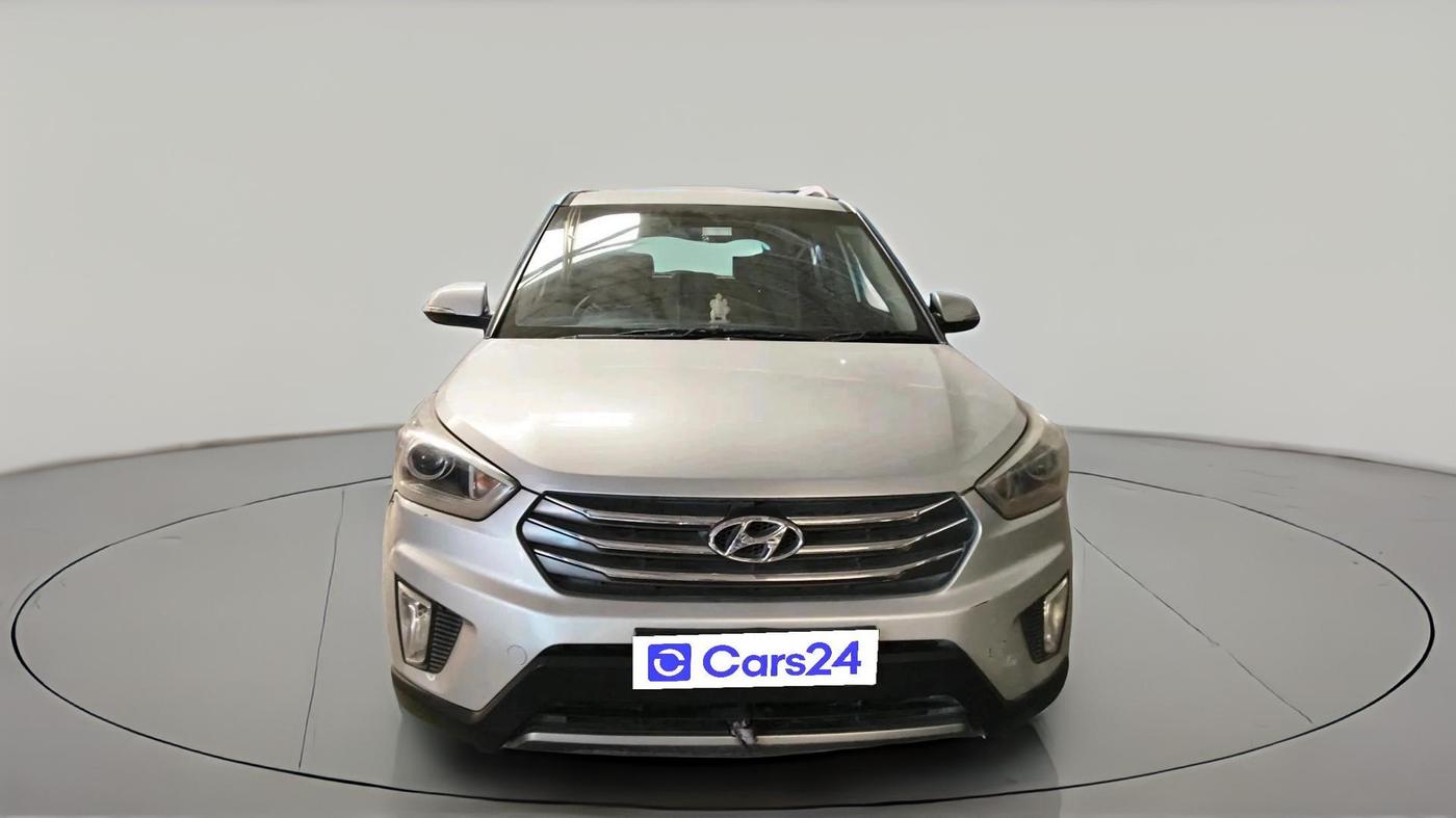 2015 Hyundai Creta SX PLUS 1.6 PETROL, Petrol, Manual, 1,19,065 km, exterior
