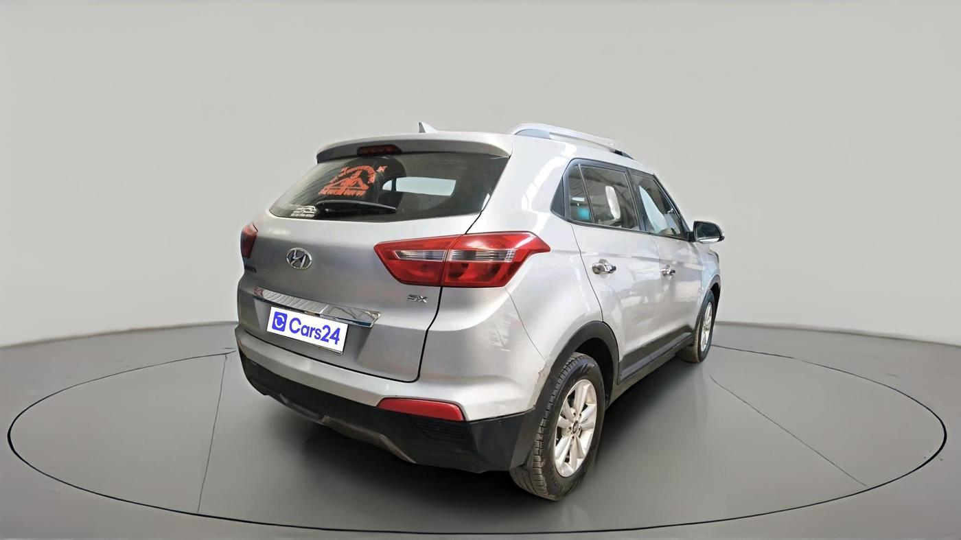 2015 Hyundai Creta SX PLUS 1.6 PETROL, Petrol, Manual, 1,19,065 km, exterior