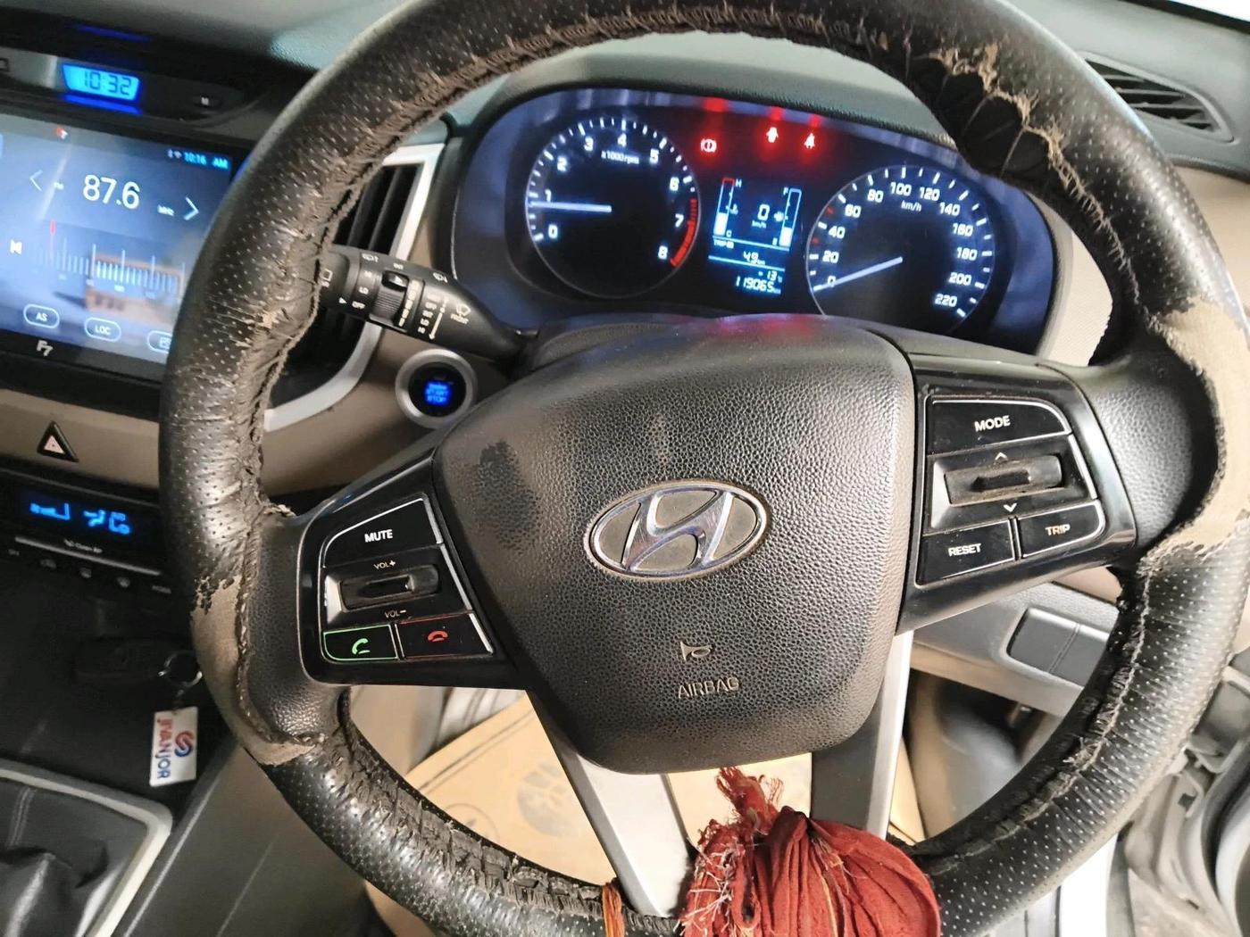 2015 Hyundai Creta SX PLUS 1.6 PETROL, Petrol, Manual, 1,19,065 km, interior