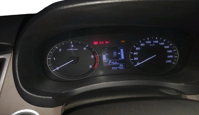 2016 Hyundai Creta SX PLUS 1.6 DIESEL, Diesel, Manual, 2,02,750 km, interior