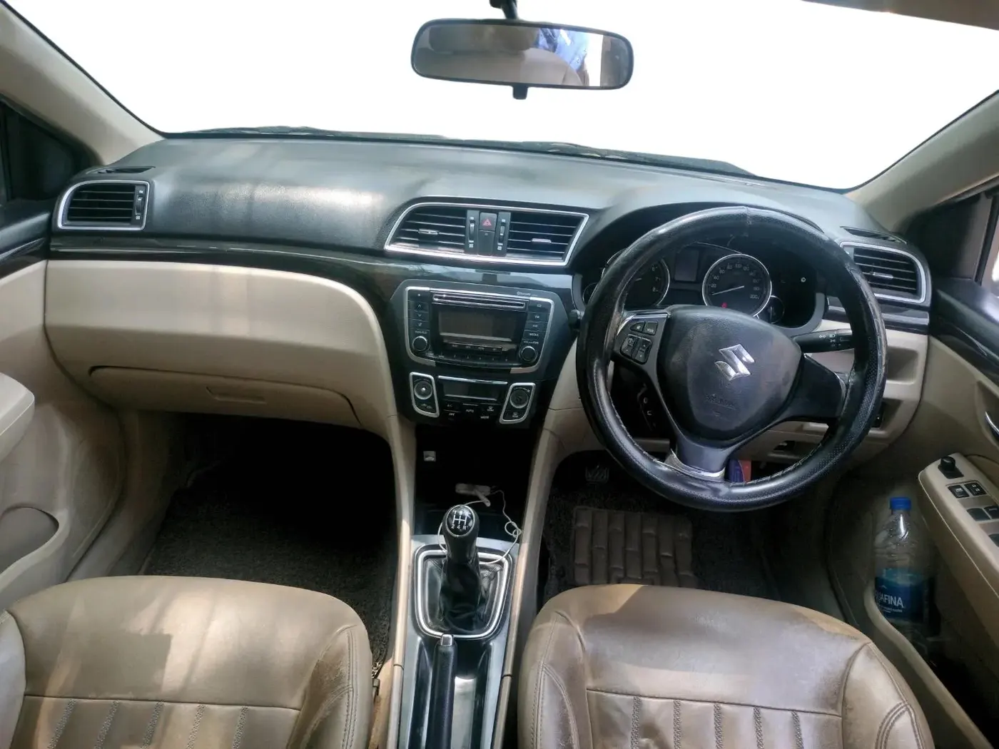 2017 Maruti Ciaz DELTA 1.4 MT PETROL, Petrol, Manual, 1,55,248 km, interior