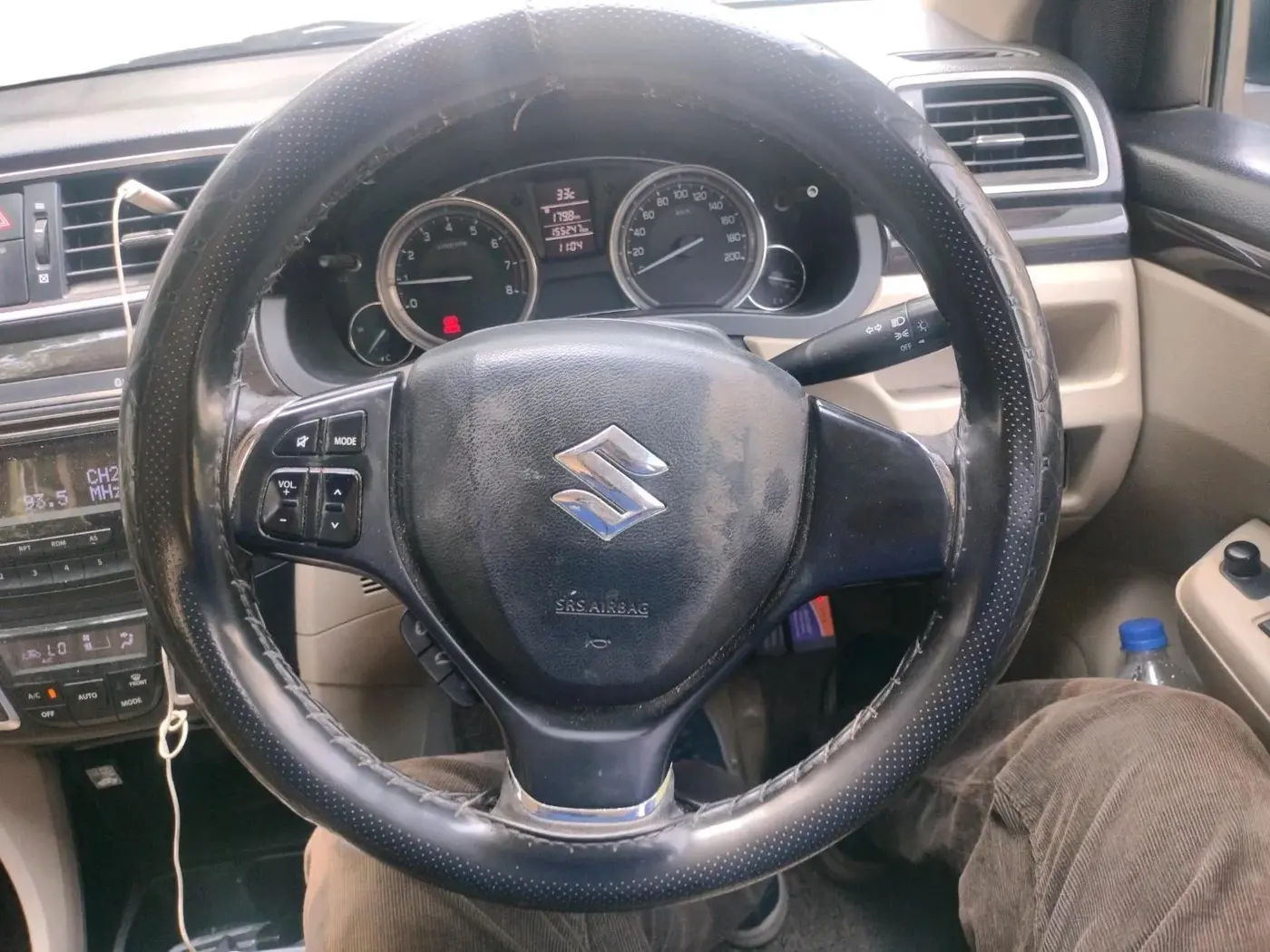 2017 Maruti Ciaz DELTA 1.4 MT PETROL, Petrol, Manual, 1,55,248 km, interior