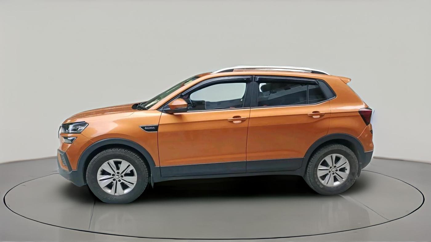 2022 Skoda KUSHAQ AMBITION 1.0L TSI AT, Petrol, Automatic, 75,712 km, exterior
