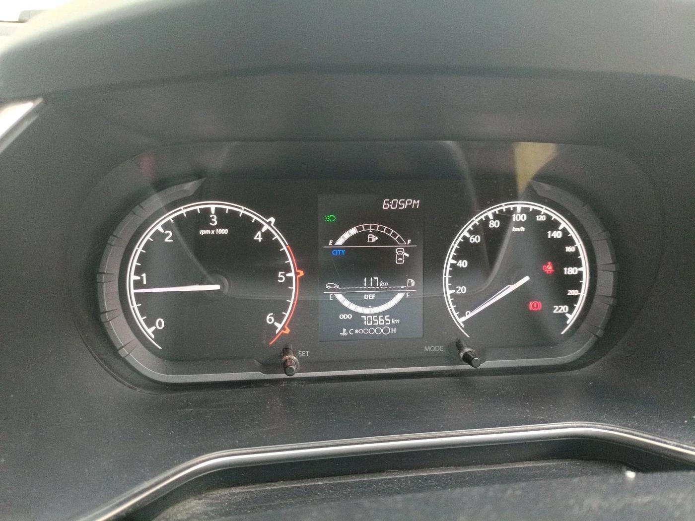 2021 Tata Harrier XT PLUS 2.0L KRYOTEC DARK EDITON, Diesel, Manual, 70,565 km, interior