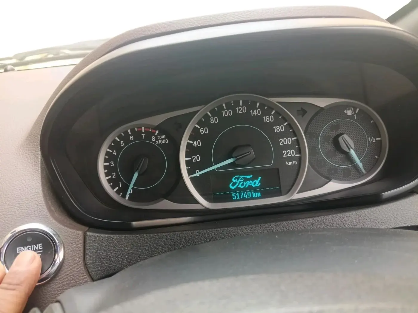 2019 Ford FREESTYLE TITANIUM 1.2 PETROL, Petrol, Manual, 51,749 km, interior