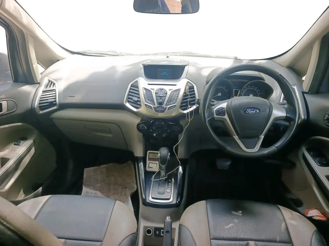 2017 Ford Ecosport TITANIUM 1.5L PETROL AT, Petrol, Automatic, 72,435 km, interior