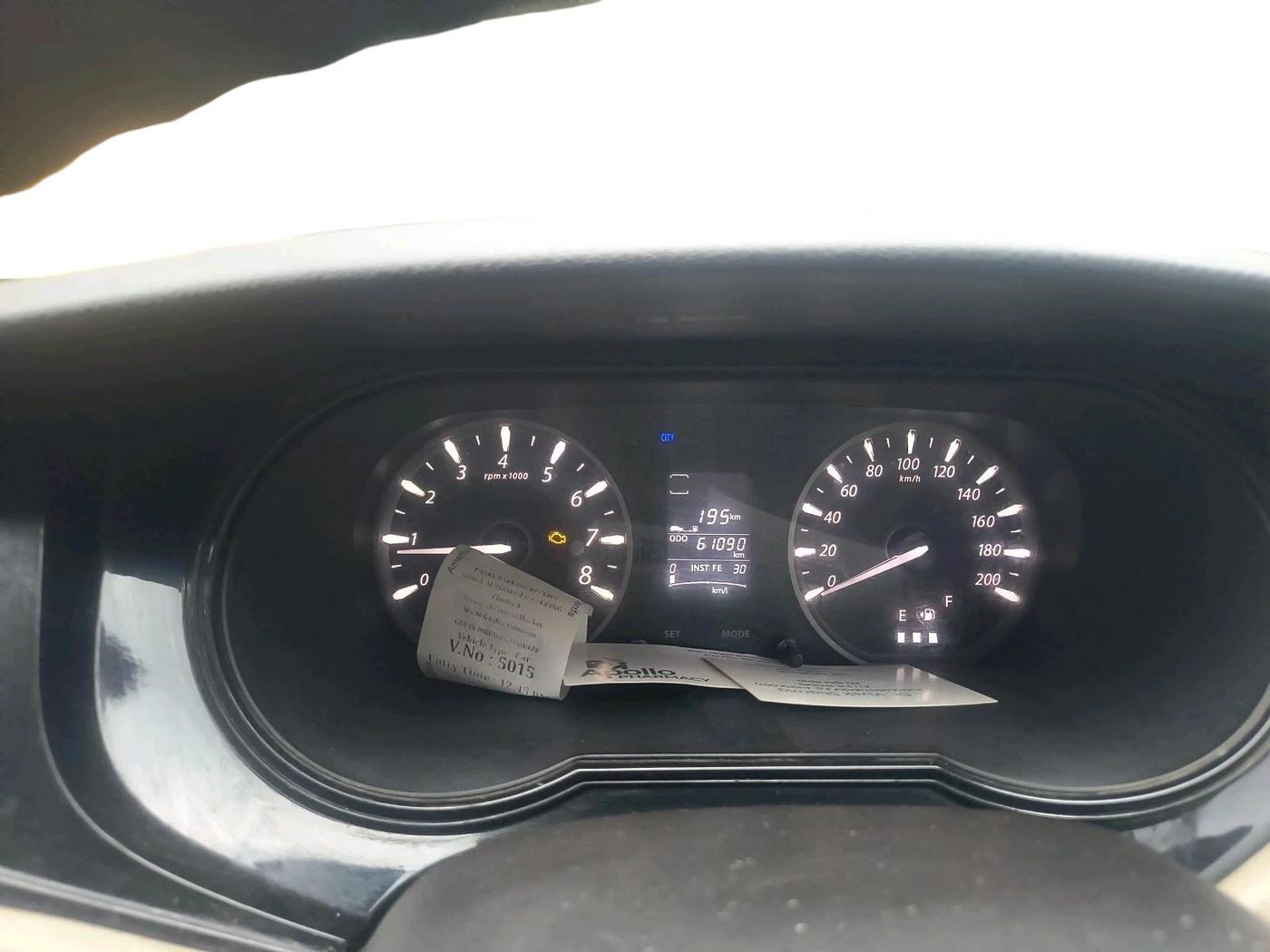 2015 Tata Zest XMS PETROL, Petrol, Manual, 61,090 km, interior