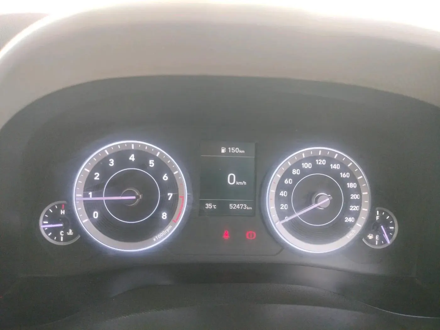 2020 Hyundai Creta SX 1.5 PETROL, Petrol, Manual, 52,473 km, interior