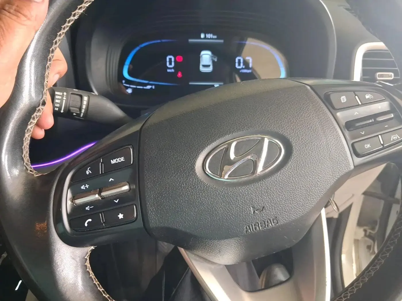 2022 Hyundai VENUE S PLUS 1.5 CRDI, Diesel, Manual, 65,080 km, interior