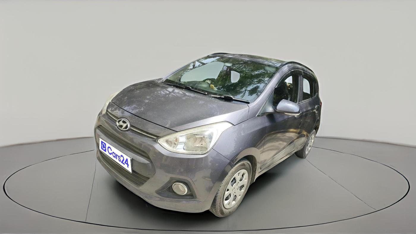 2014 Hyundai Grand i10 SPORTZ 1.2 KAPPA VTVT, Petrol, Manual, 77,169 km, exterior