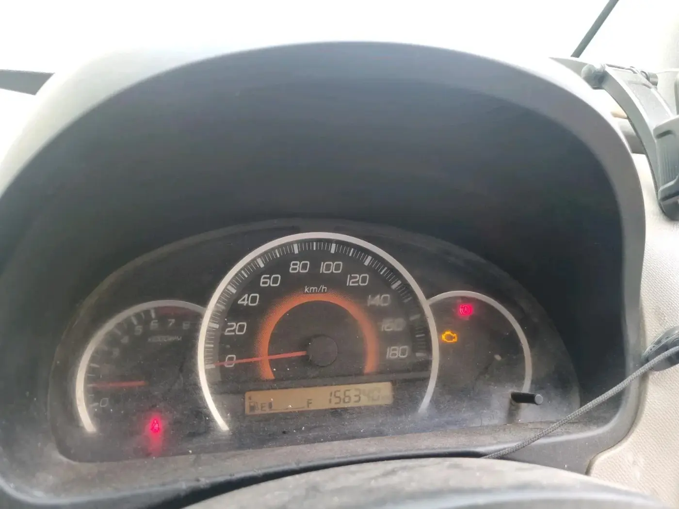 2015 Maruti Wagon R 1.0 VXI, CNG, Manual, 1,56,340 km, interior