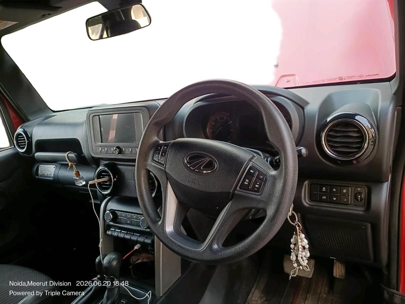2020 Mahindra Thar LX  P 4WD AT CONVERTIBLE, Petrol, Automatic, 50,254 km, interior