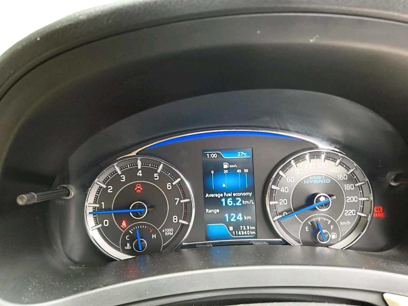 2020 Maruti Ciaz ALPHA 1.5 SHVS PETROL, Petrol, Manual, 1,14,940 km, interior
