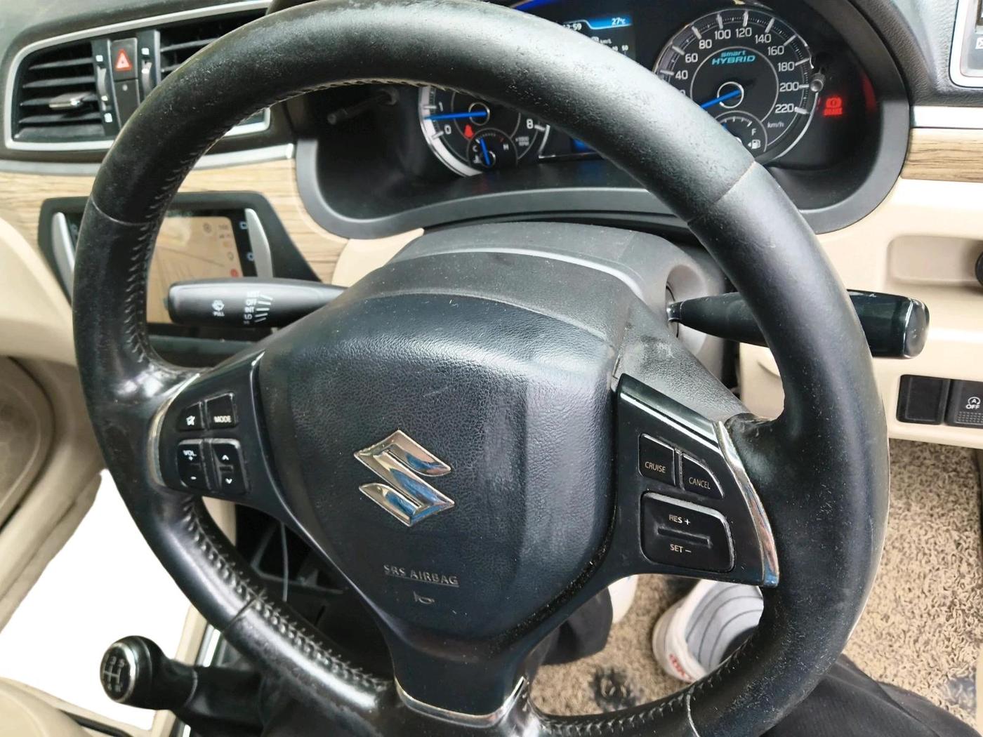 2020 Maruti Ciaz ALPHA 1.5 SHVS PETROL, Petrol, Manual, 1,14,940 km, interior