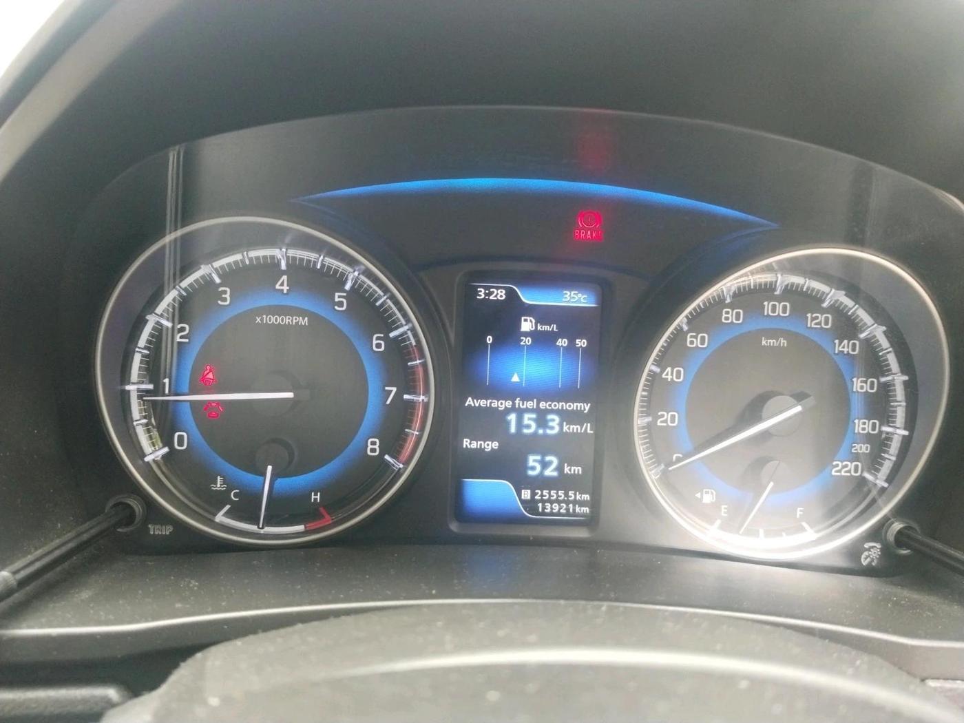 2020 Toyota Glanza G, Petrol, Manual, 13,921 km, interior