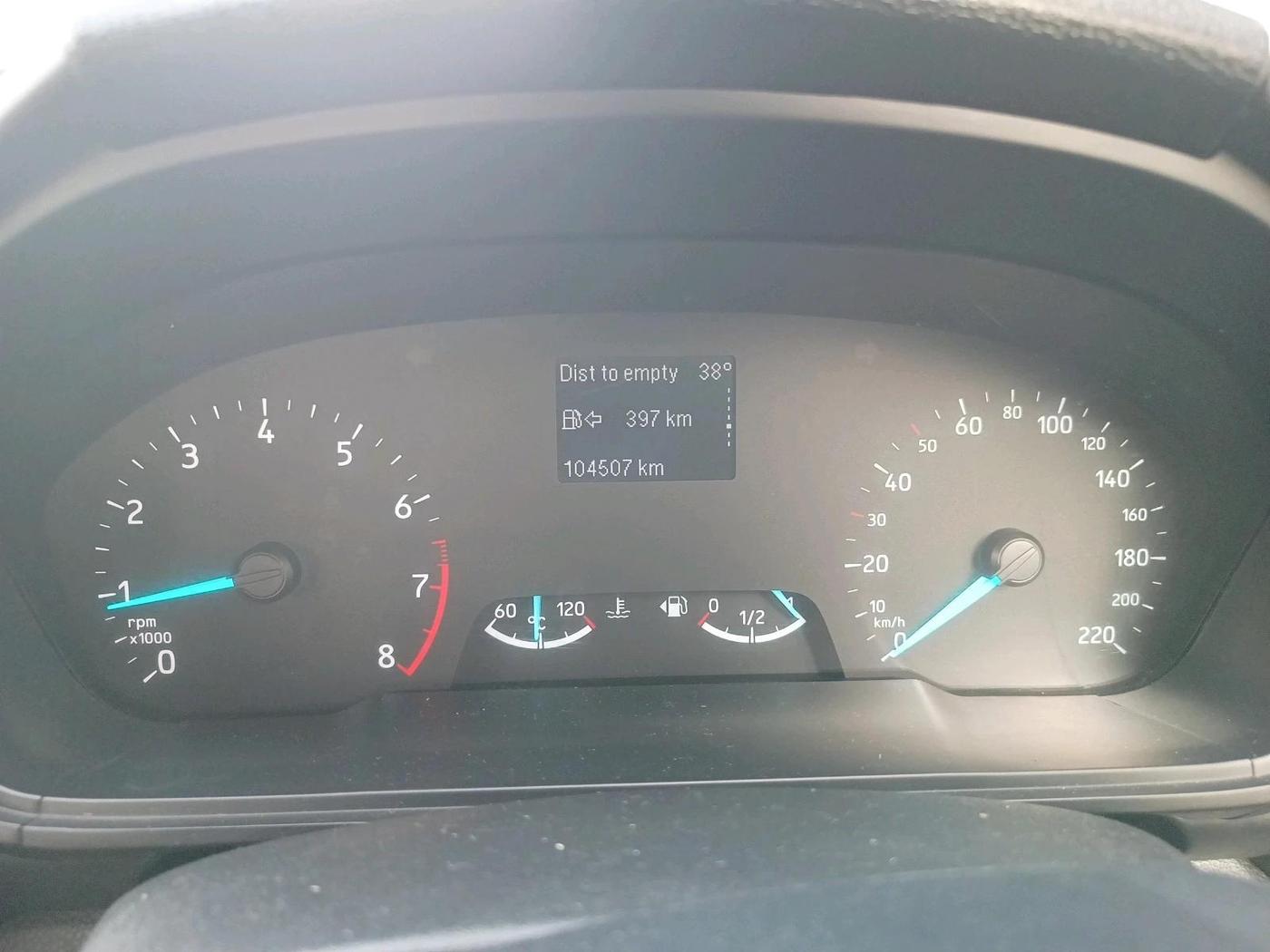 2018 Ford Ecosport TITANIUM 1.5L PETROL, Petrol, Manual, 1,04,507 km, interior