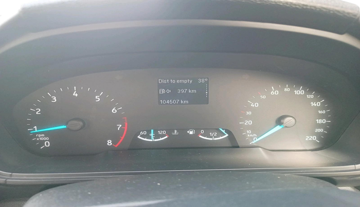 2018 Ford Ecosport TITANIUM 1.5L PETROL, Petrol, Manual, 1,04,507 km, interior