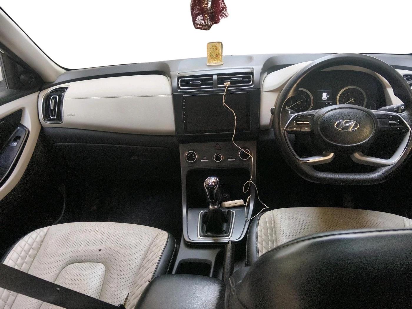 2020 Hyundai Creta E 1.5 DIESEL, Diesel, Manual, 78,808 km, interior