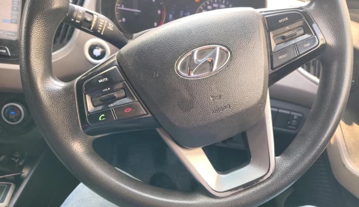 2017 Hyundai Creta SX PLUS 1.6 DIESEL, Diesel, Manual, 1,32,423 km, interior