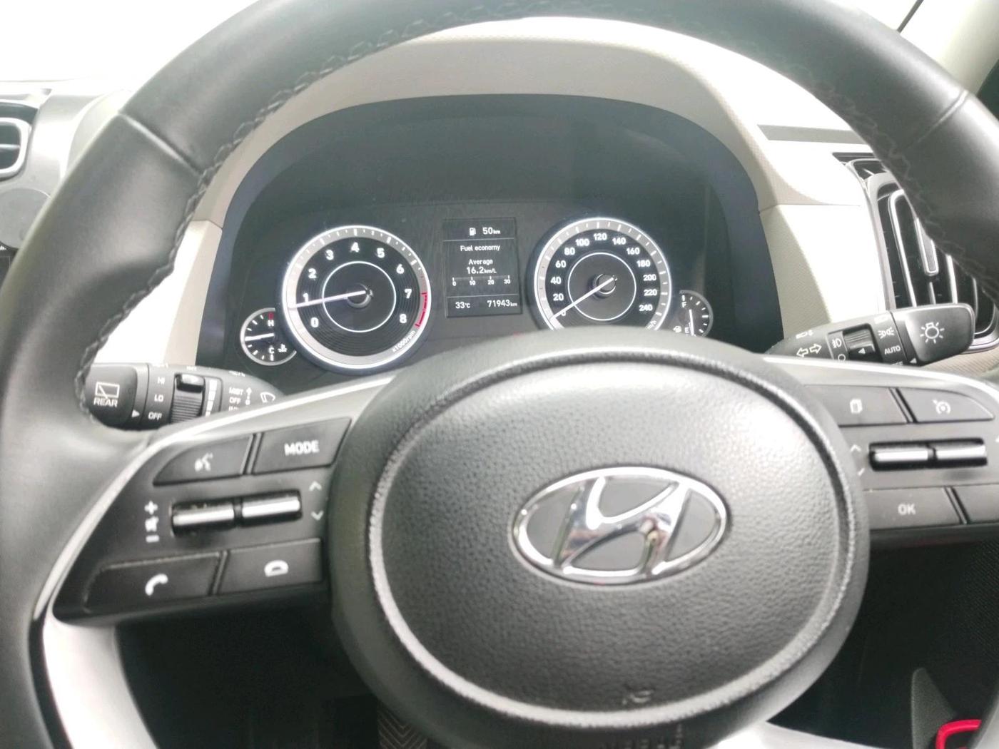 2020 Hyundai Creta SX 1.5 PETROL, Petrol, Manual, 71,943 km, interior