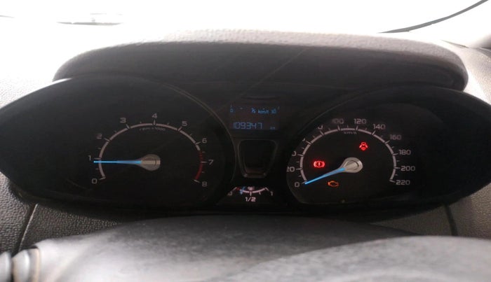 2014 Ford Ecosport TREND 1.5L PETROL, Petrol, Manual, 1,09,347 km, interior