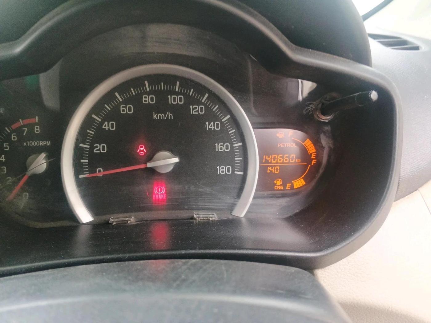 2016 Maruti Celerio VXI CNG, CNG, Manual, 1,40,660 km, interior