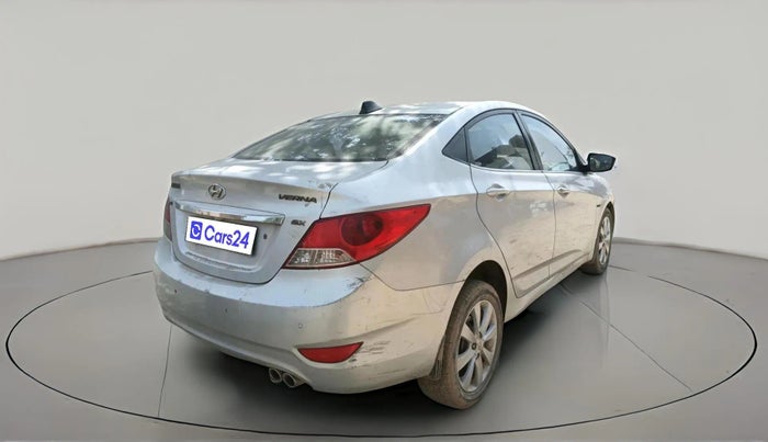 2012 Hyundai Verna FLUIDIC 1.6 VTVT SX, CNG, Manual, 1,04,160 km, exterior