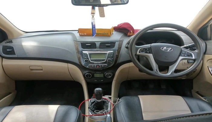 2012 Hyundai Verna FLUIDIC 1.6 VTVT SX, CNG, Manual, 1,04,160 km, interior