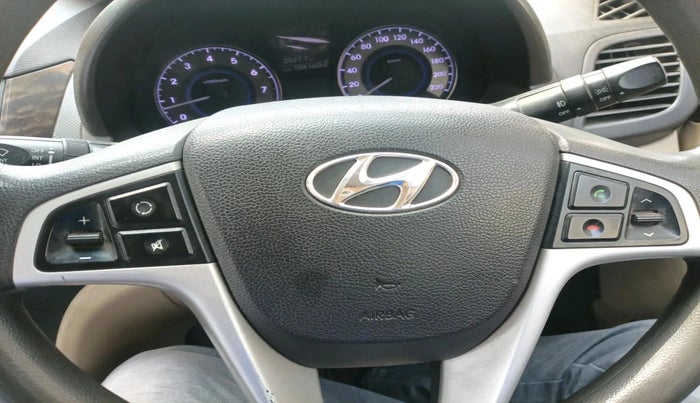 2012 Hyundai Verna FLUIDIC 1.6 VTVT SX, CNG, Manual, 1,04,160 km, interior