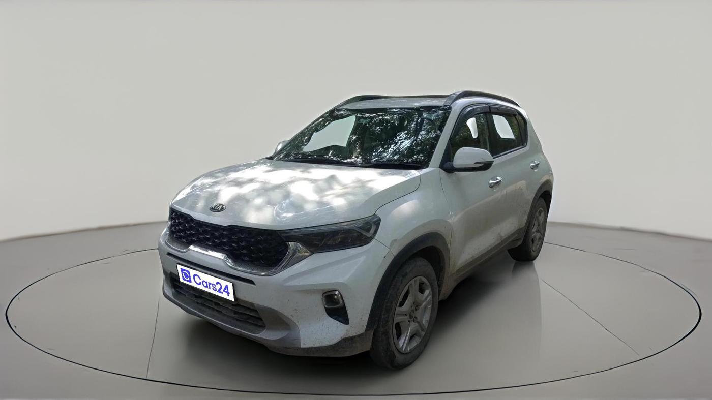 2020 KIA SONET HTX 1.5, Diesel, Manual, 1,36,042 km, exterior