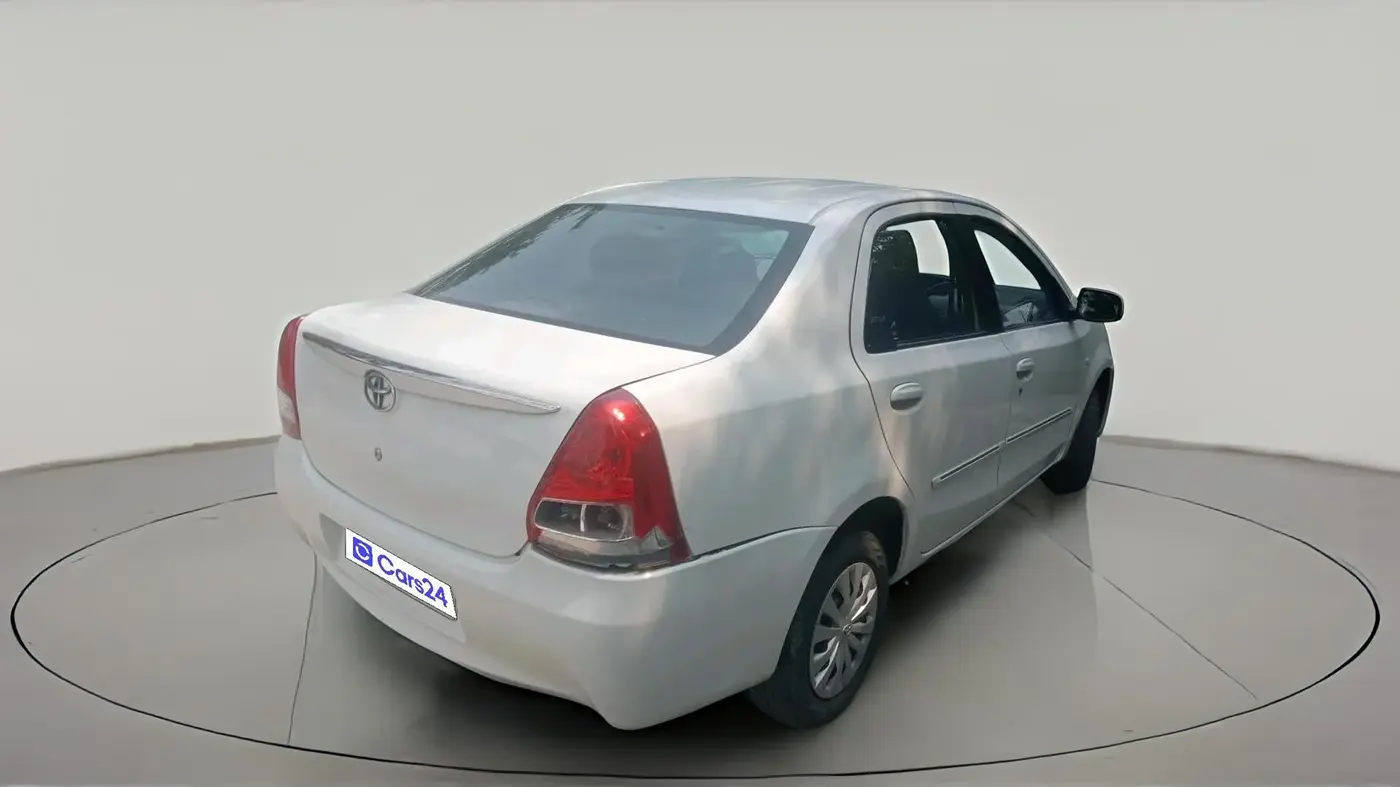 2011 Toyota Etios G, Petrol, Manual, 1,31,626 km, exterior