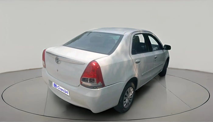 2011 Toyota Etios G, Petrol, Manual, 1,31,626 km, exterior