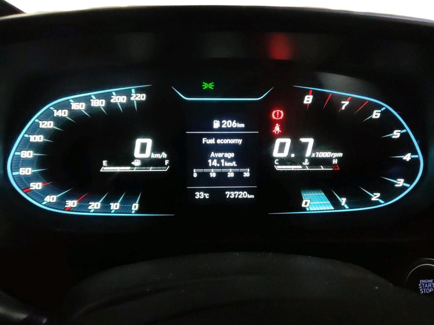 2023 Hyundai NEW I20 ASTA 1.2 MT, Petrol, Manual, 73,720 km, interior