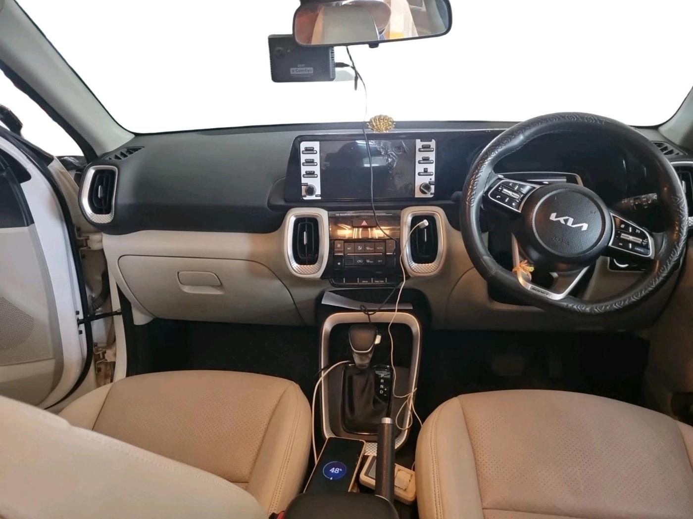 2023 KIA SONET HTX 1.0 DCT, Petrol, Automatic, 26,411 km, interior