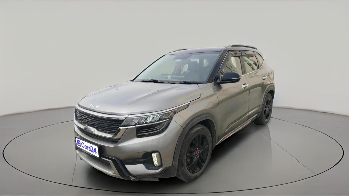 2021 KIA SELTOS HTX ANNIVERSARY EDITION 1.5 PETROL, Petrol, Manual, 1,36,890 km, exterior