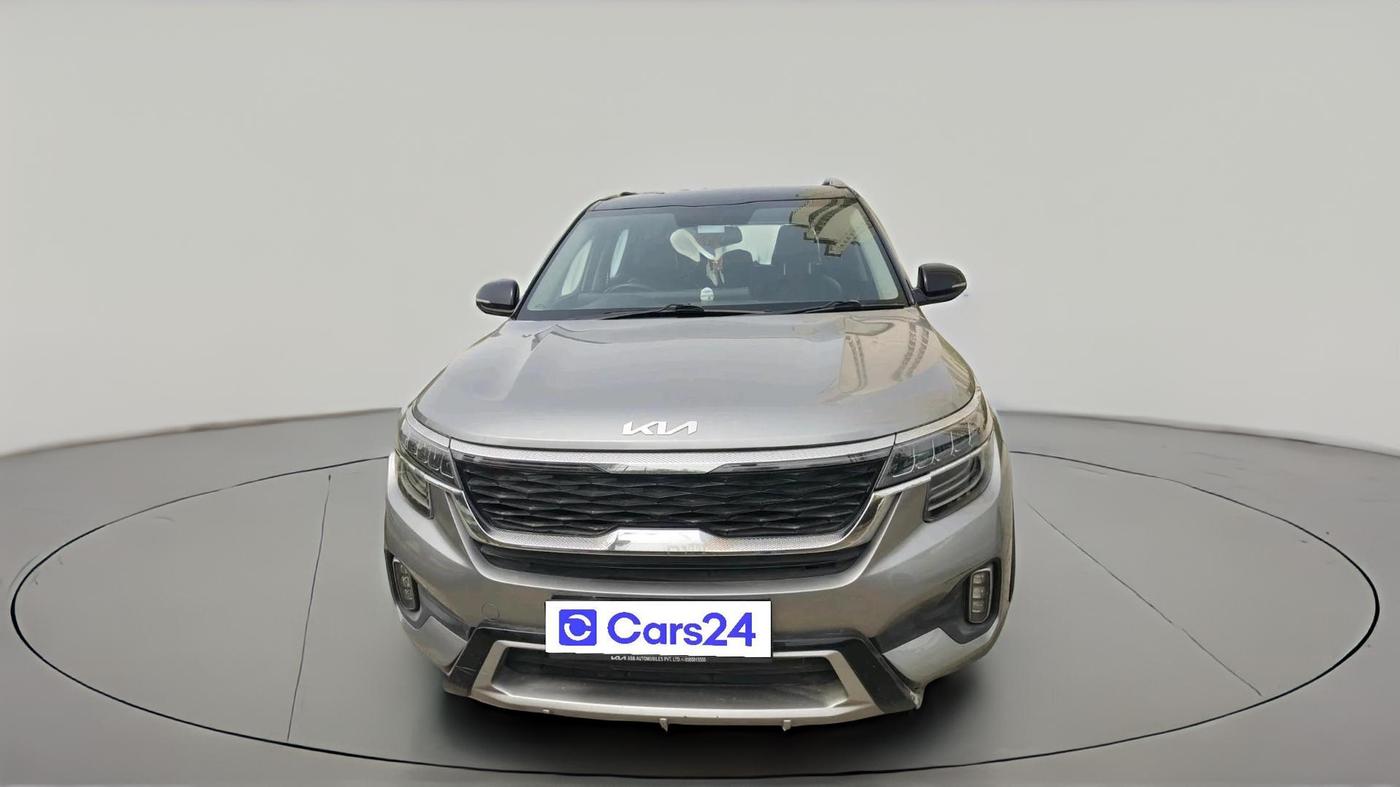 2021 KIA SELTOS HTX ANNIVERSARY EDITION 1.5 PETROL, Petrol, Manual, 1,36,890 km, exterior