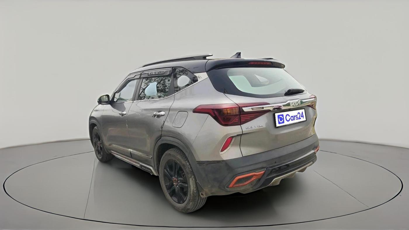 2021 KIA SELTOS HTX ANNIVERSARY EDITION 1.5 PETROL, Petrol, Manual, 1,36,890 km, exterior