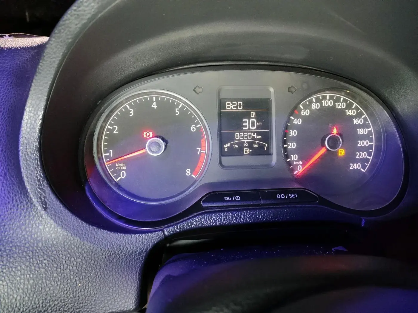 2019 Volkswagen Polo COMFORTLINE 1.0L MPI, Petrol, Manual, 82,204 km, interior