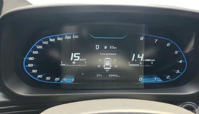 2023 Hyundai NEW I20 ASTA (O) 1.2 AT, Petrol, Automatic, 42,443 km, interior