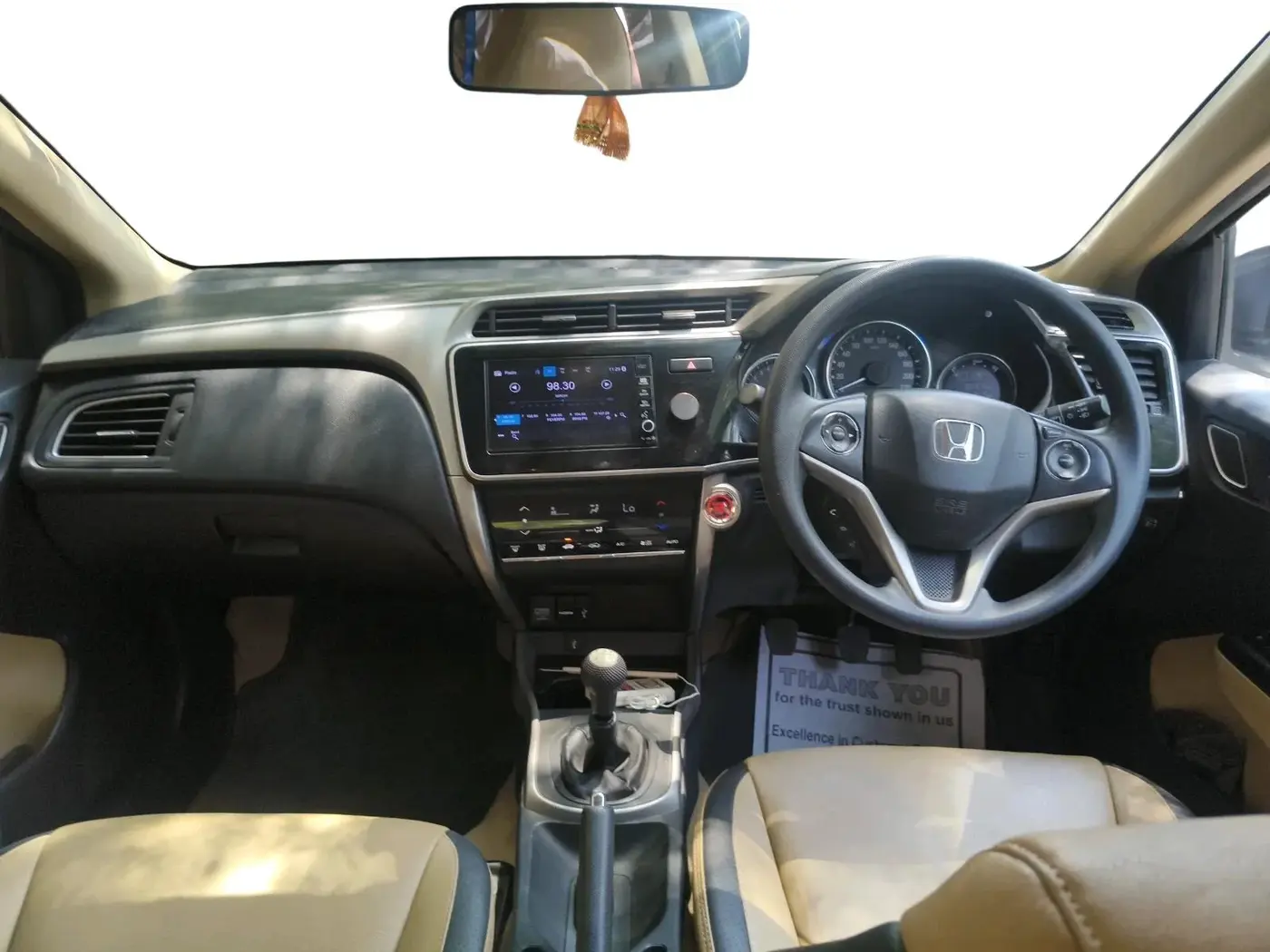 2018 Honda City 1.5L I-VTEC V MT, Petrol, Manual, 61,619 km, interior