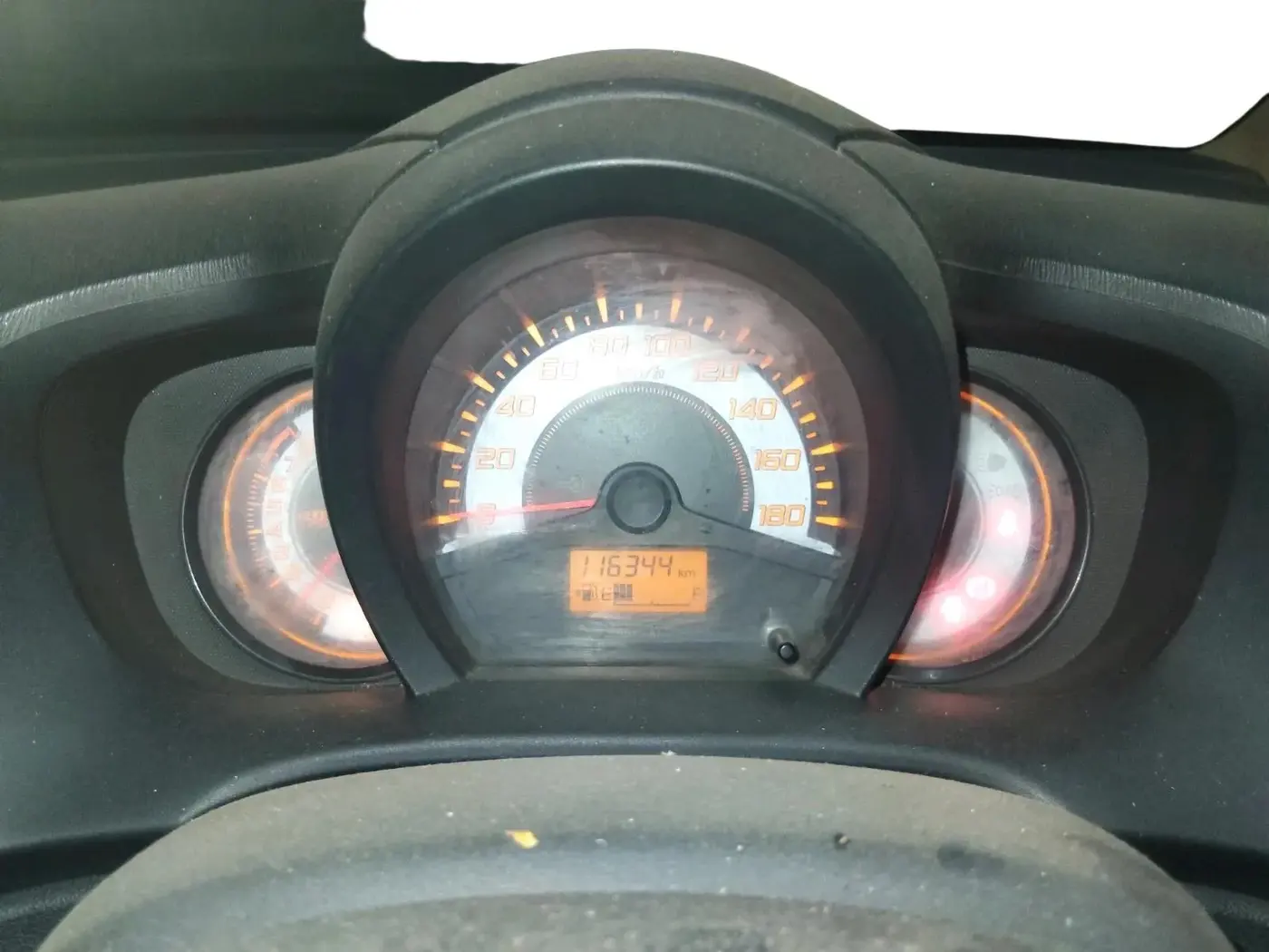 2014 Honda Brio S MT, CNG, Manual, 1,16,344 km, interior