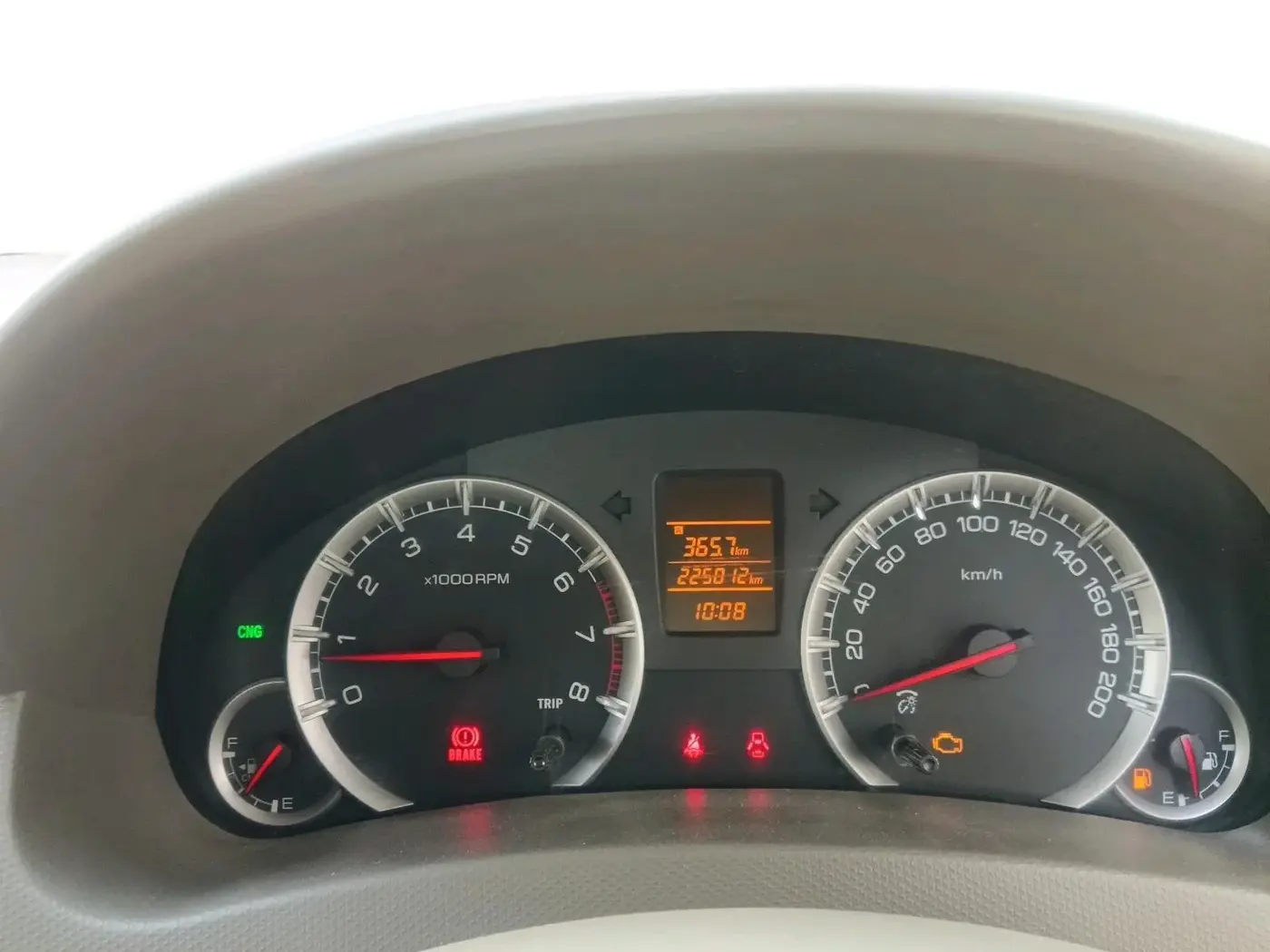 2017 Maruti Ertiga VXI CNG, CNG, Manual, 2,25,012 km, interior