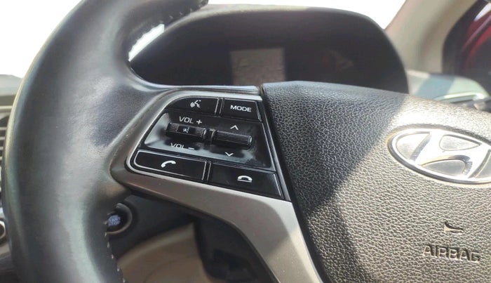 2018 Hyundai Verna 1.6 VTVT SX O, CNG, Manual, 77,094 km, interior